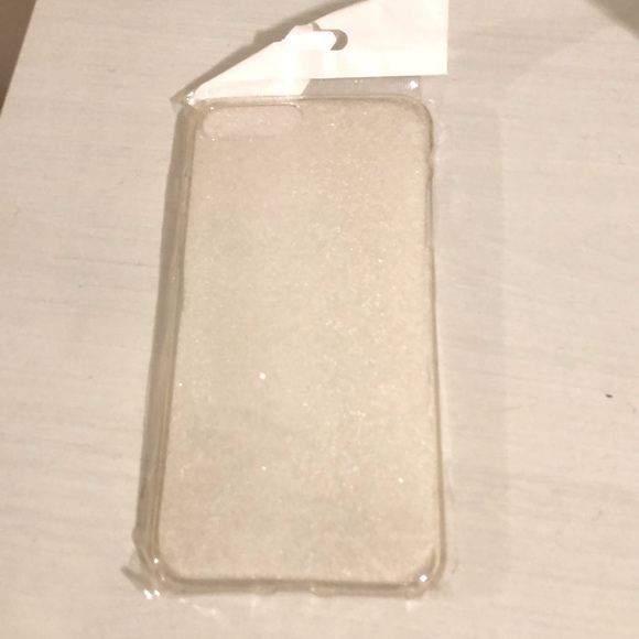 iphone 8 Plus Clear Case Glitter - Picture 1 of 4